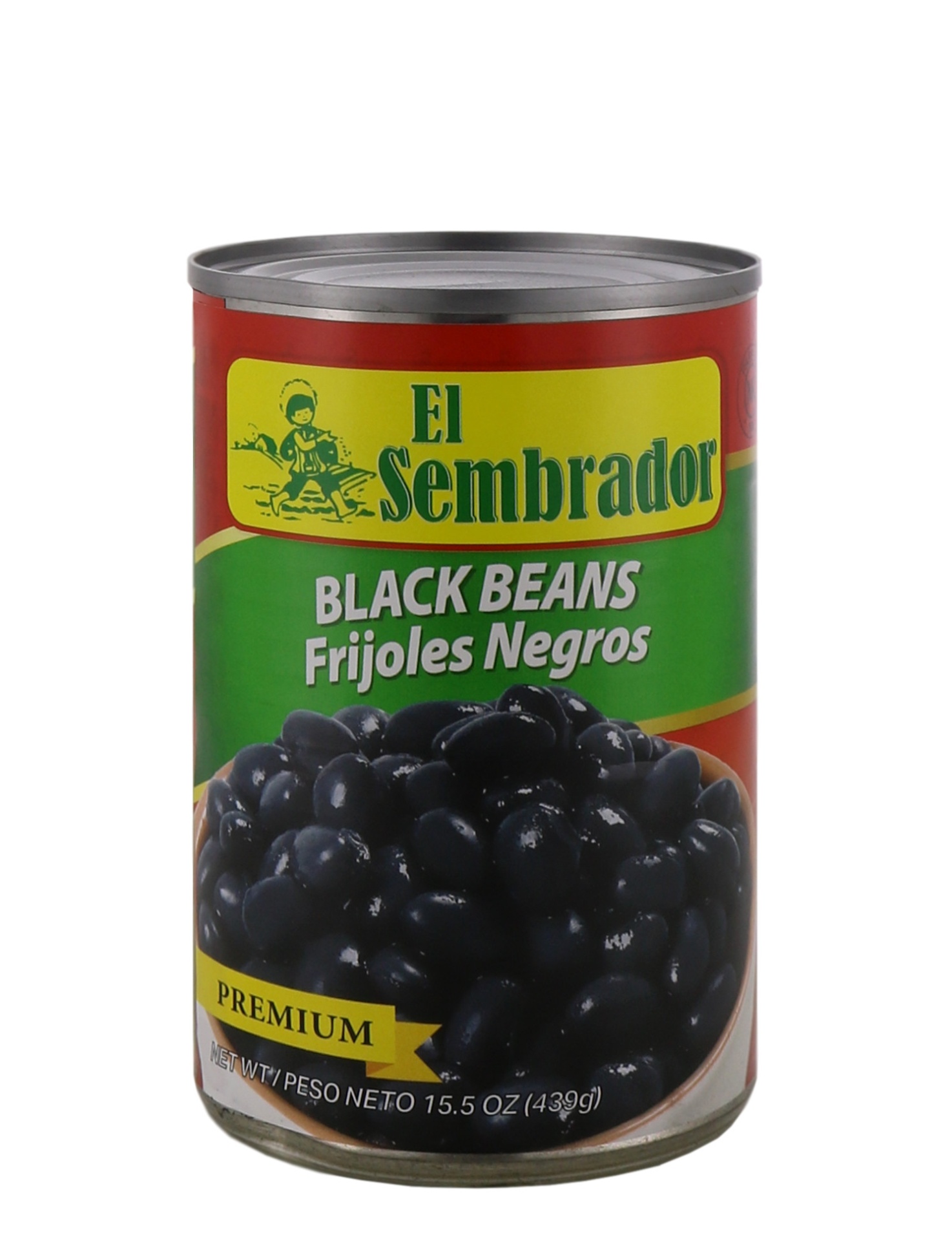 slide 1 of 1, El Sembrador Black Beans, 15 oz