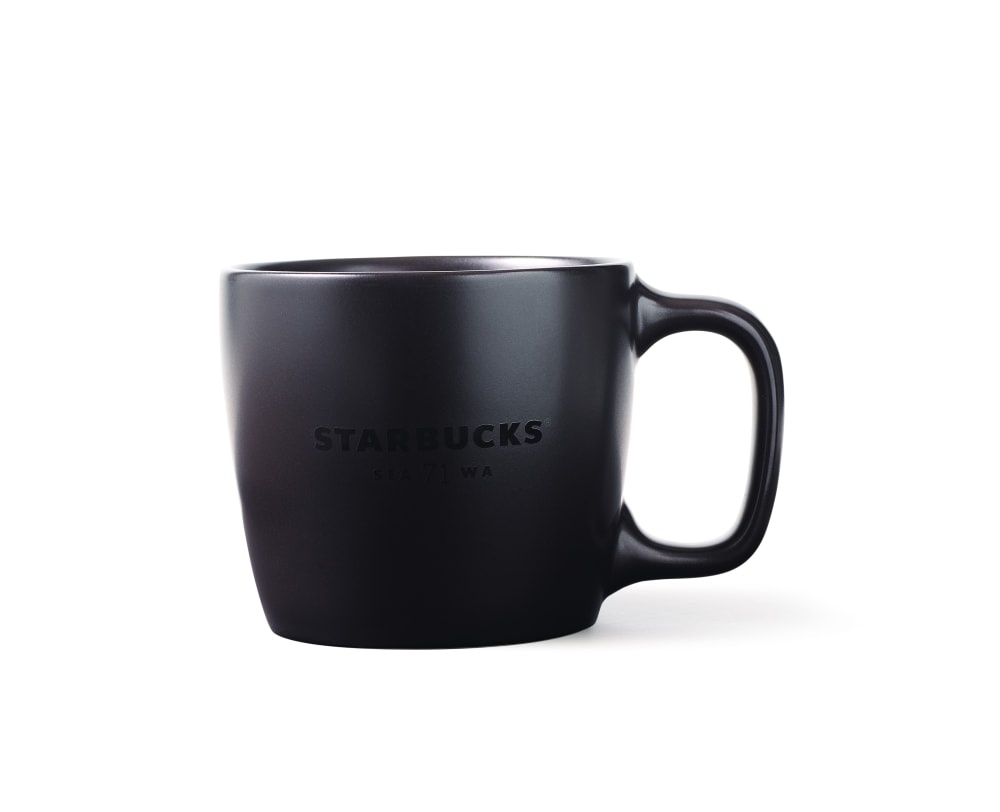 slide 1 of 1, Starbucks Ceramic Handle Mug - Black, 12 oz