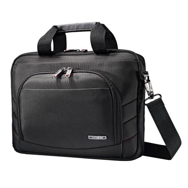 slide 1 of 3, Samsonite Xenon 2 Ultraslim Laptop Case With 13'' Laptop Pocket, Black, 1 ct