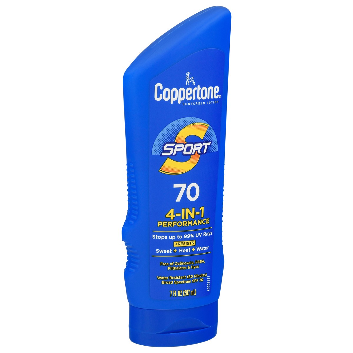 slide 9 of 9, Coppertone Sport SPF 70 4-In-1 Performance Sunscreen Lotion 7 fl oz, 1 ct