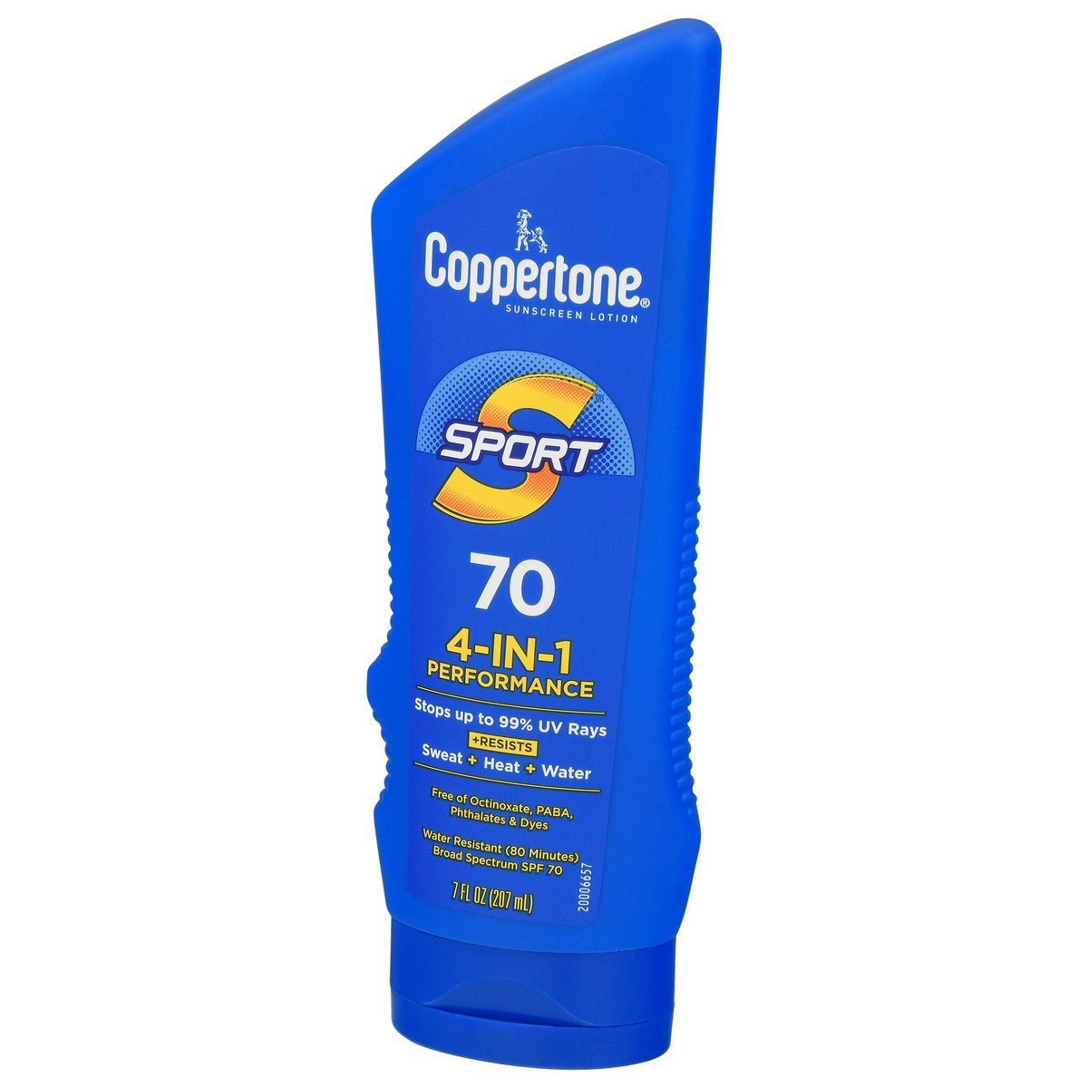 slide 6 of 9, Coppertone Sport SPF 70 4-In-1 Performance Sunscreen Lotion 7 fl oz, 1 ct