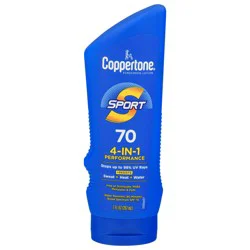 Coppertone Sport SPF 70 4-In-1 Performance Sunscreen Lotion 7 fl oz