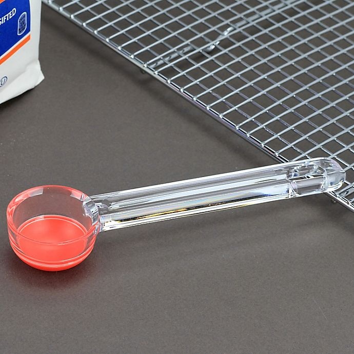 slide 3 of 3, Simply Essential Cookie Dough Scoop - Red, 1 ct