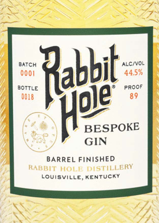 slide 3 of 4, Rabbit Hole Bespoke Gin 750mL, 89 Proof, 750 ml