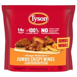Tyson Mango Habanero Jumbo Crispy Wings 40 oz