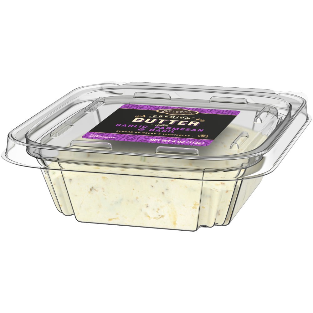 slide 5 of 6, Private Selection Butter With Garlic Parmesan & Basil - 4 oz, 4 oz