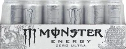 Monster Zero Ultra Energy Drink - 4 ct