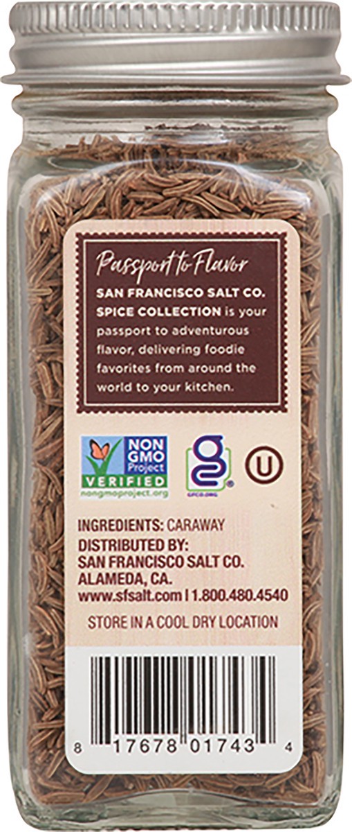 slide 11 of 12, San Francisco Salt Co. Spice Collection Caraway Seed 1.8 oz, 1.8 oz