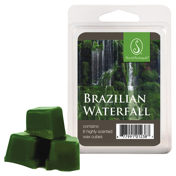 slide 1 of 1, ScentSationals Wax Cube Brazilian Waterfall, 2 oz