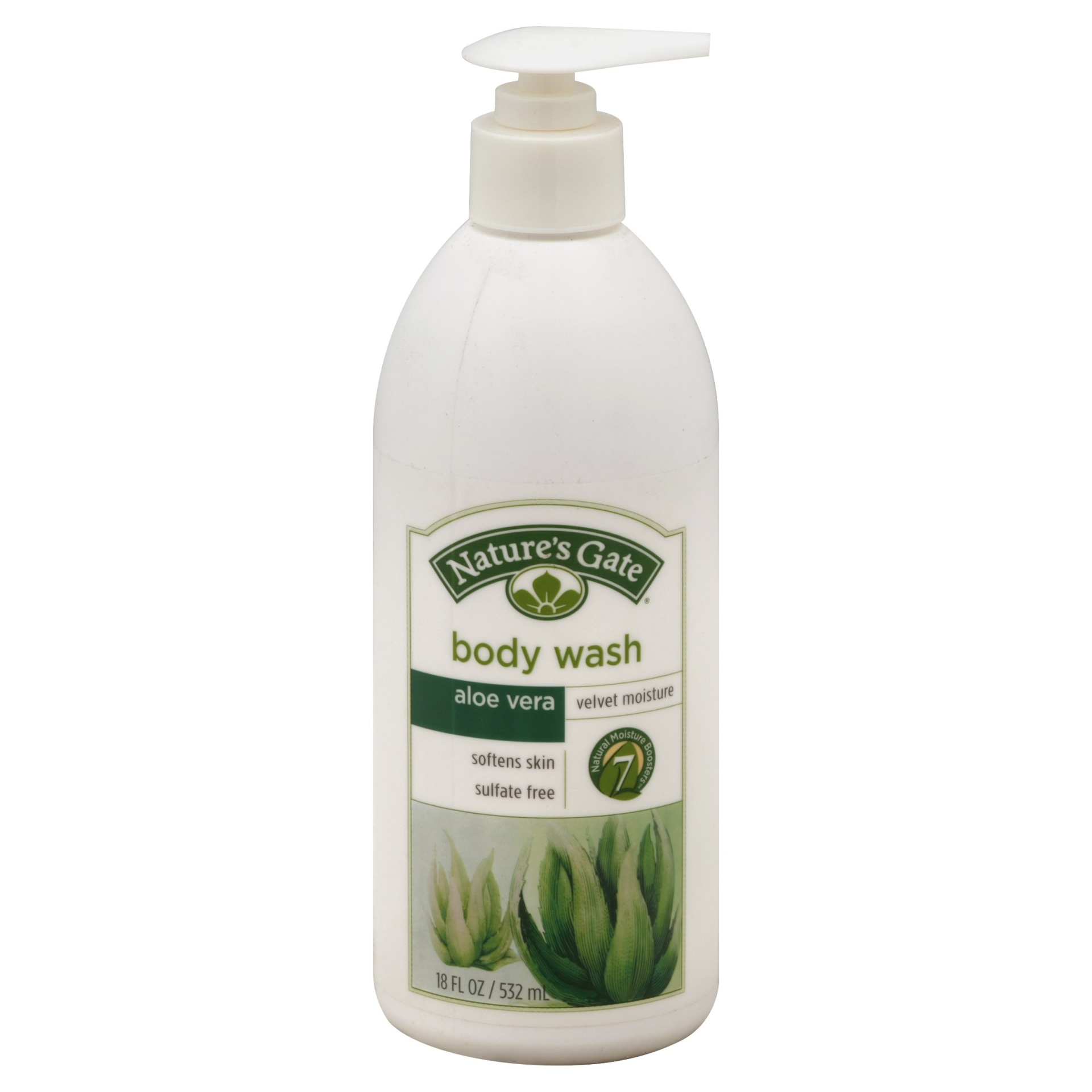 slide 1 of 1, Nature's Gate Moisture Bodywash, 18 oz