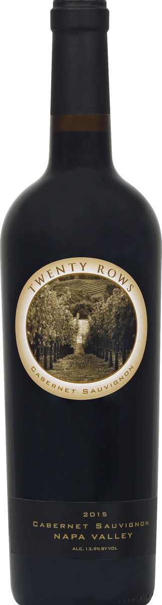 slide 3 of 3, Twenty Rows Cabernet Sauvignon, 750 ml