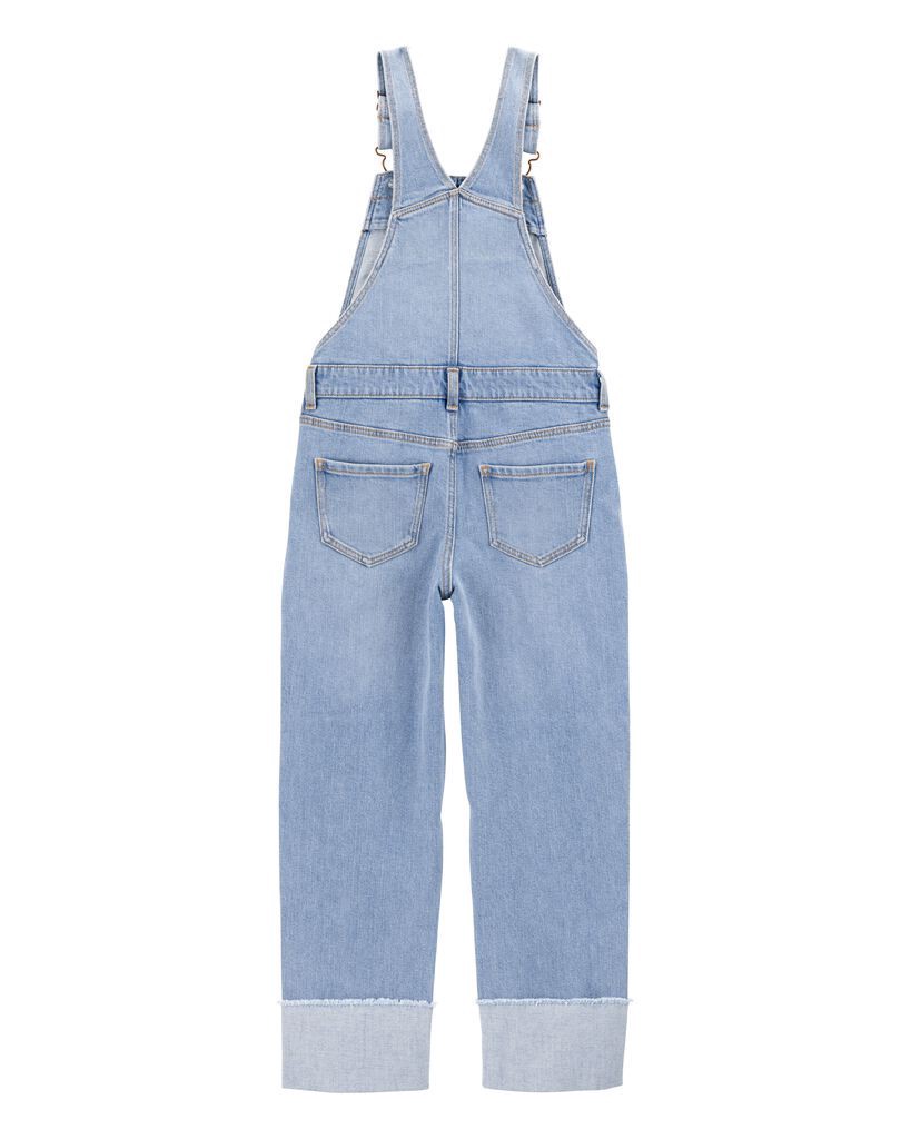 slide 2 of 3, Oshkosh Kid Stretch Denim Overalls Ozone Wash 12, 1 ct