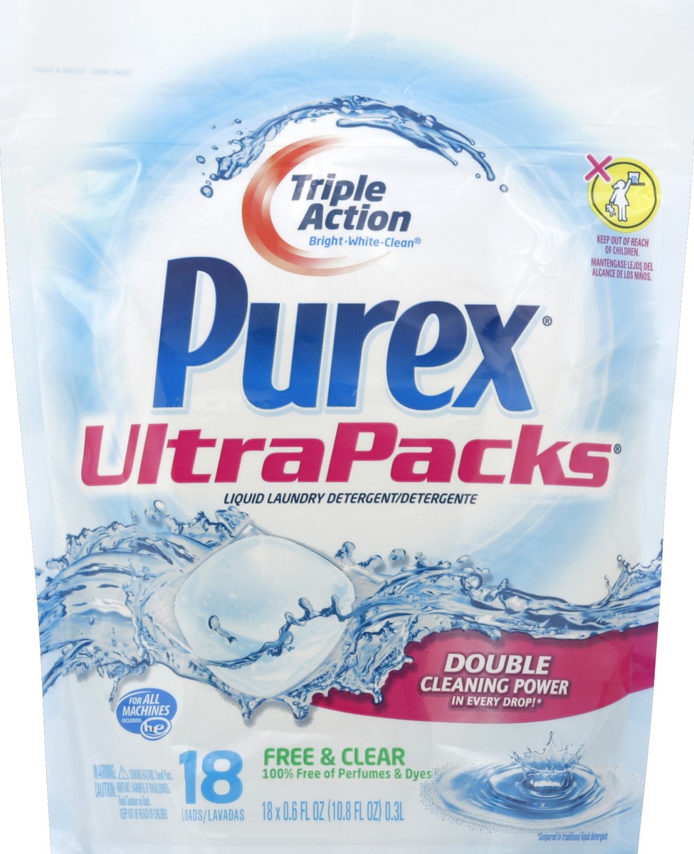 slide 3 of 4, Purex Laundry Detergent 18 ea, 1 ct