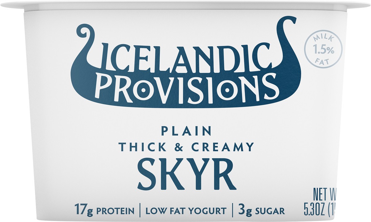 slide 1 of 1, Icelandic Provisions Plain Skyr, 5.3 oz