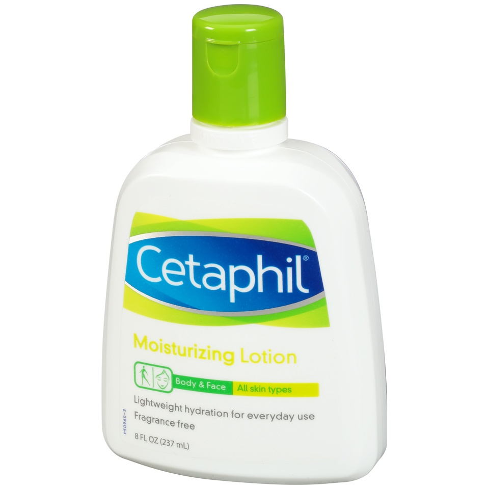 slide 3 of 7, Cetaphil Body & Face Moisturizing Lotion, 8 oz