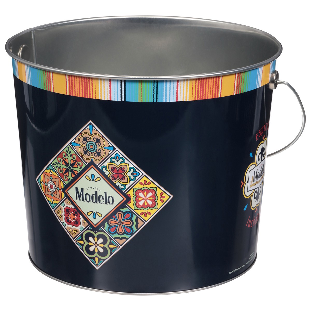 slide 2 of 4, Tin Box Beverage Buckt Modelo, 1 ct