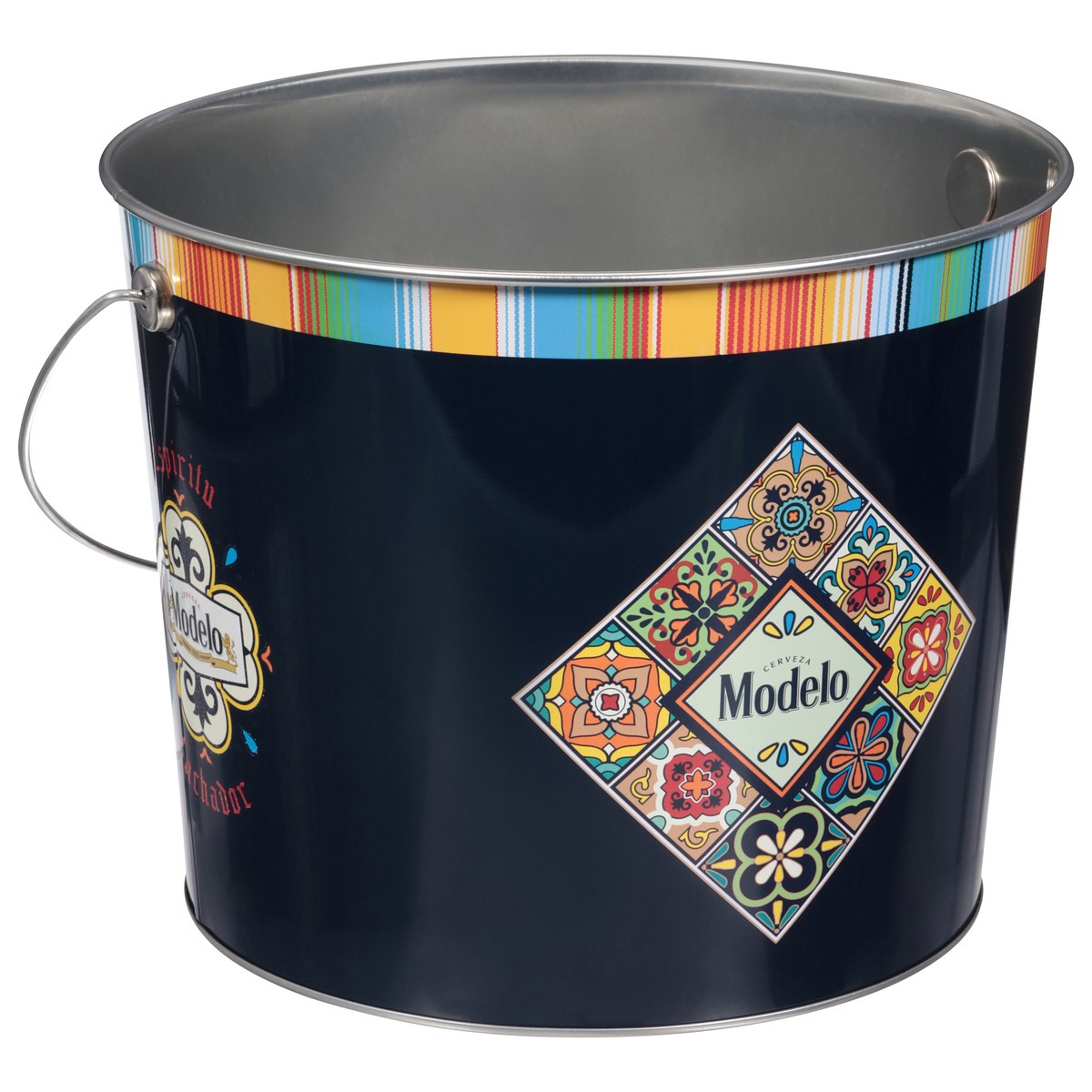 slide 3 of 4, Tin Box Beverage Buckt Modelo, 1 ct