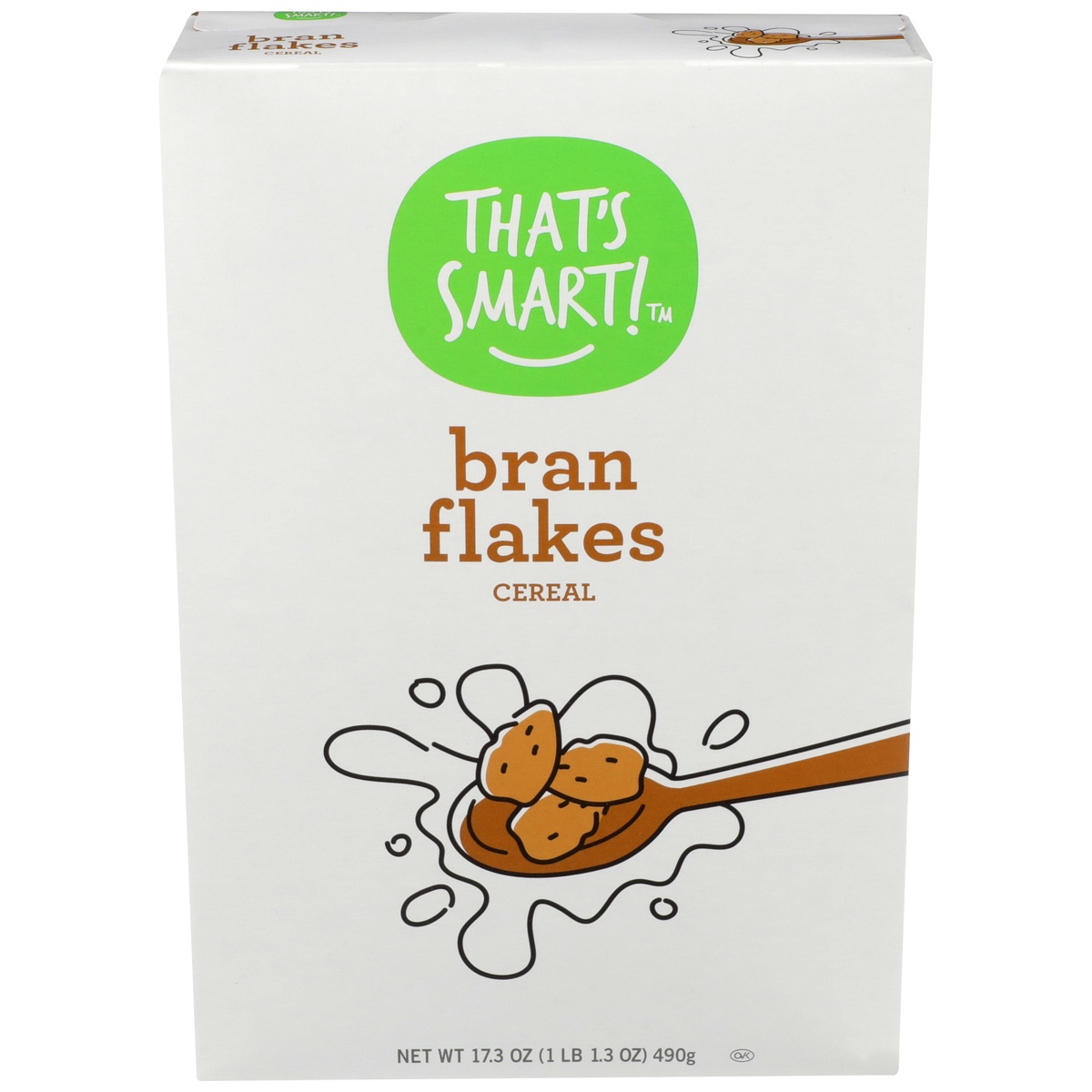 slide 1 of 1, That's Smart! Bran Flakes Cereal, 17.3 oz