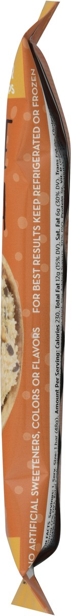 slide 2 of 9, Dible Dough Peanut Butter with Chocolate Chips Cookie Dough Bar 1.7 oz, 1.7 oz