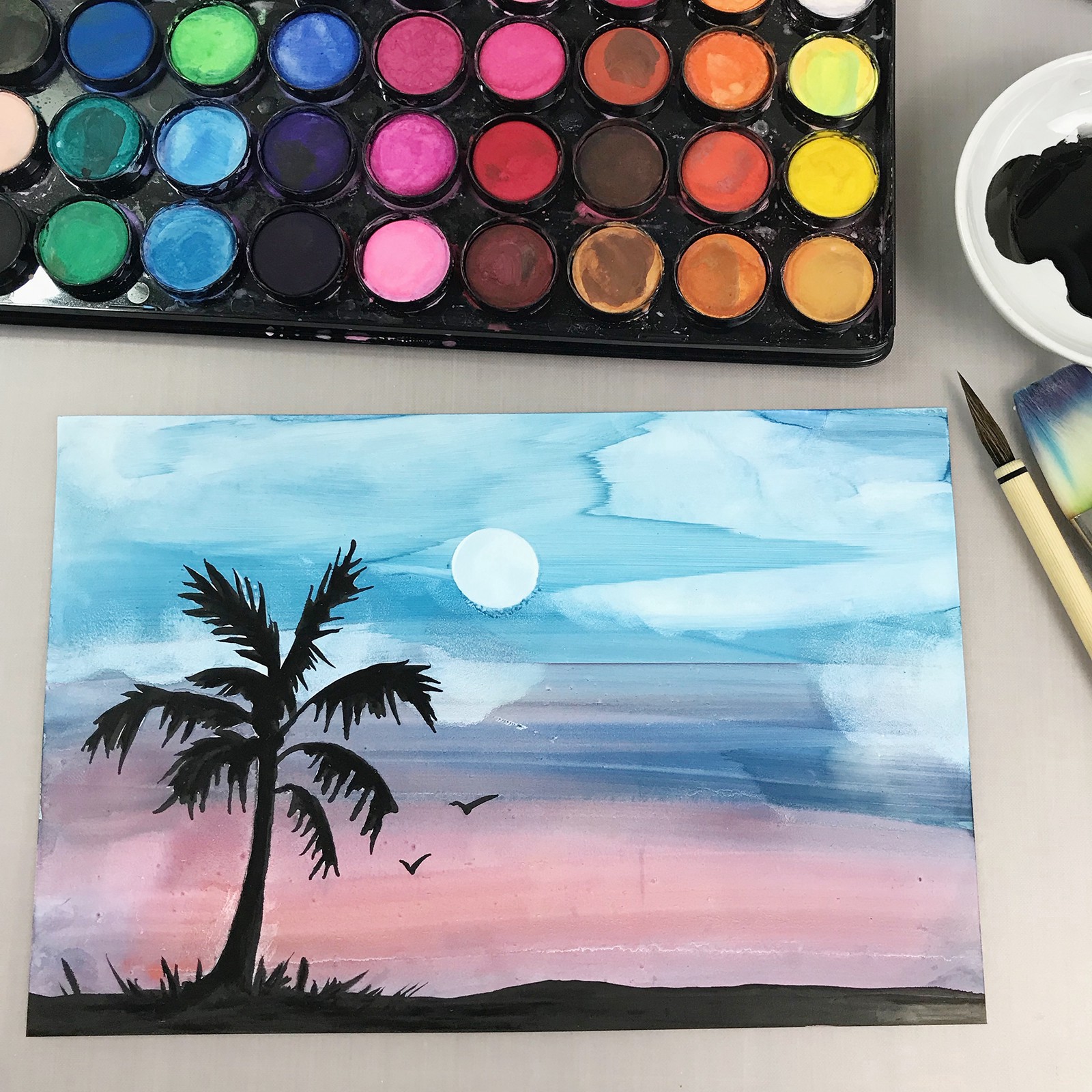 slide 5 of 5, Yasutomo Niji Aquarelle Matte Watercolors, 1 ct