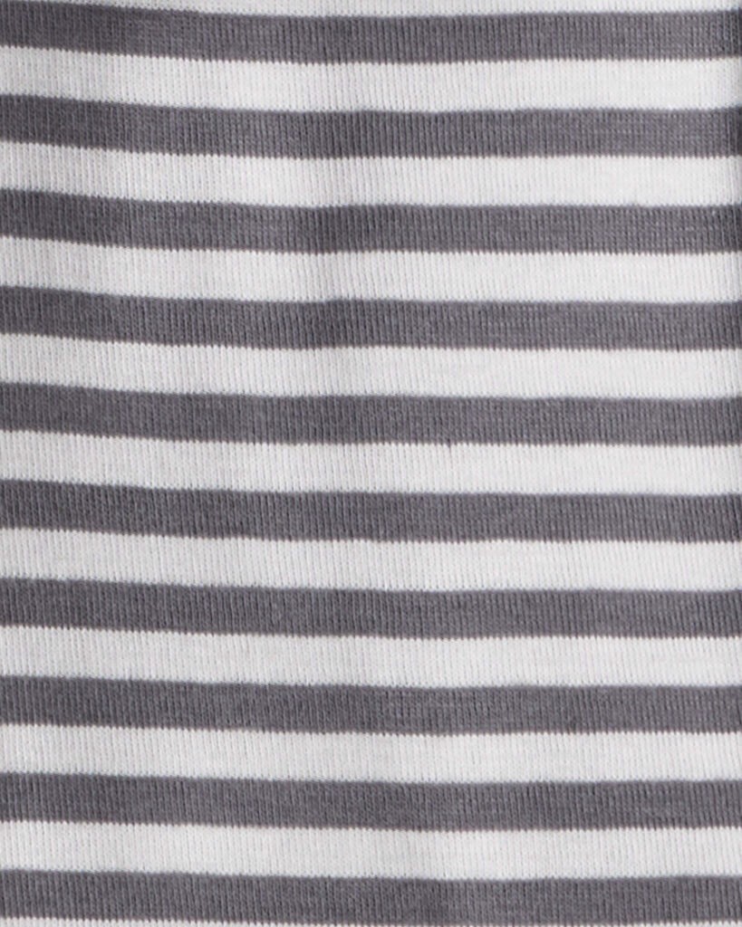 slide 3 of 4, Carter's Carters Baby Boy Yeti Print 100% Cotton Long-Sleeve Snug Fit 4-Piece Pajamas - Green/Grey Grey/Green 12M, 4 pc