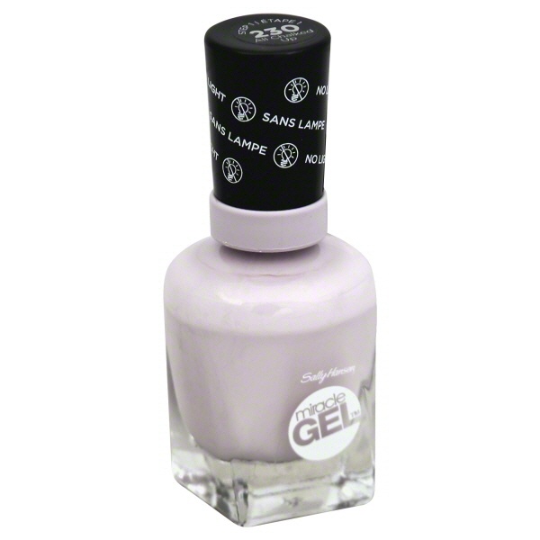 slide 1 of 1, Sally Hansen Miracle Gel Nail Enamel, All Chalked Up, 1 ct