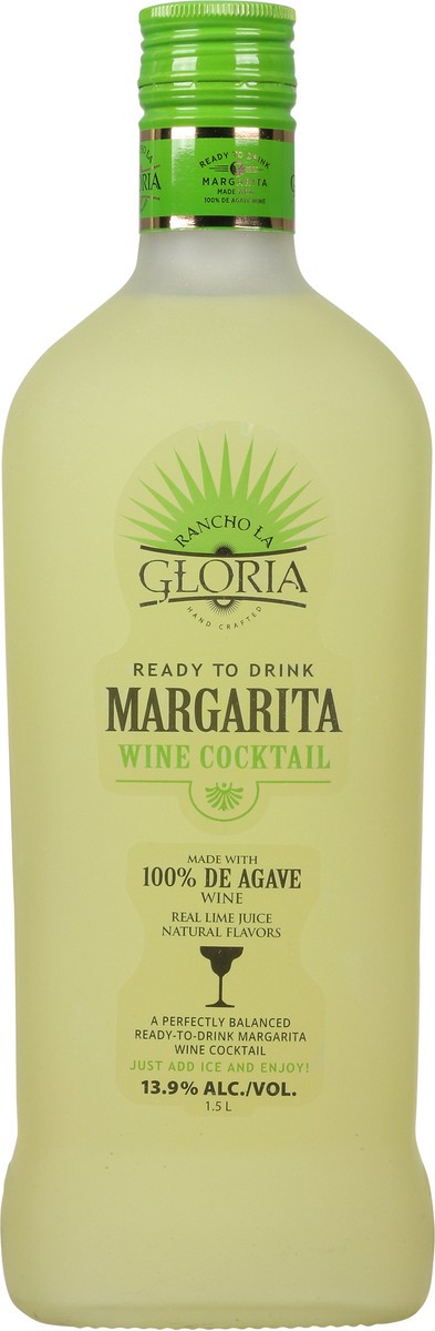 slide 6 of 9, Rancho La Gloria Margarita Wine Cocktail 1.5 l, 1.50 liter