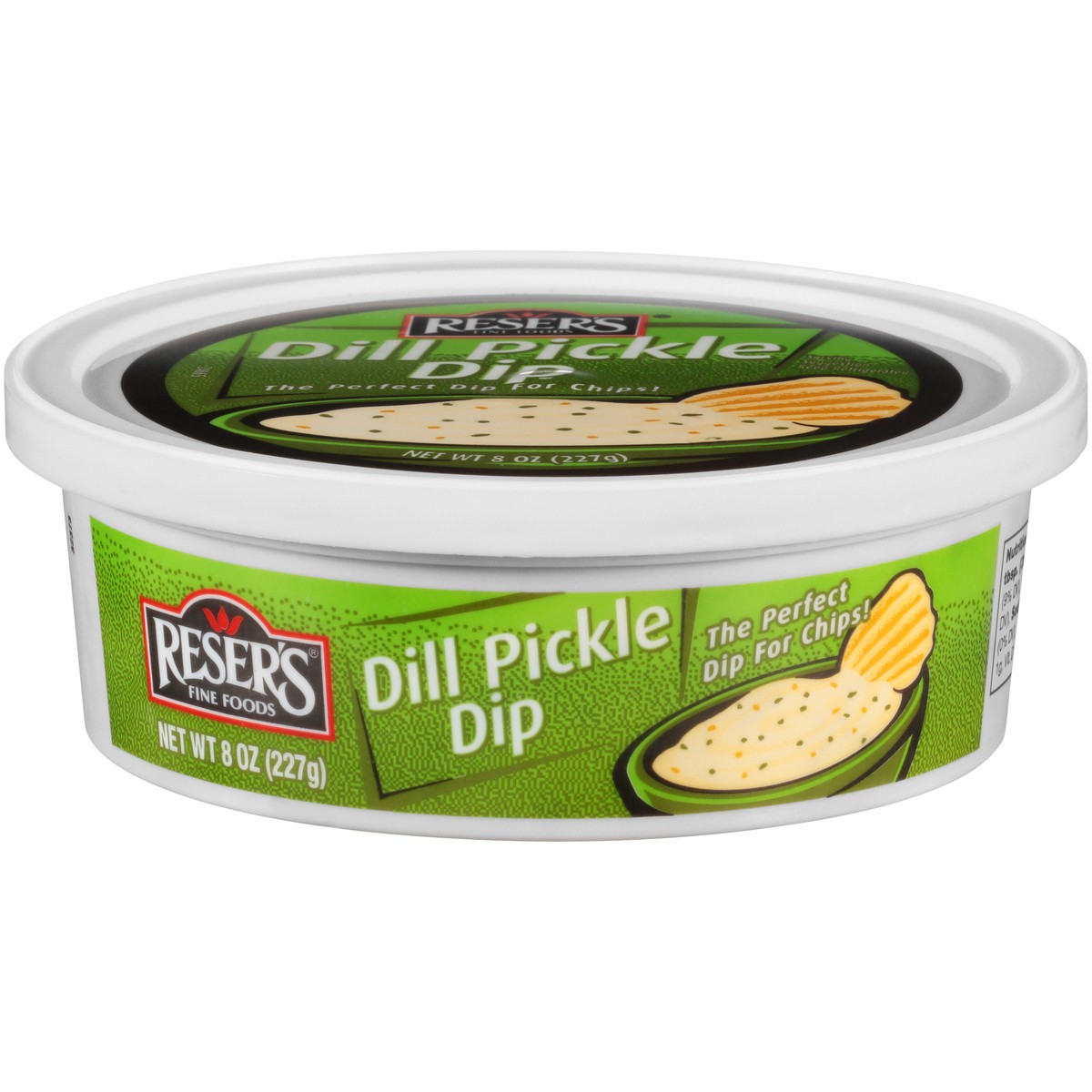 slide 1 of 11, Reser's Dill Pickle Dip, 8 oz