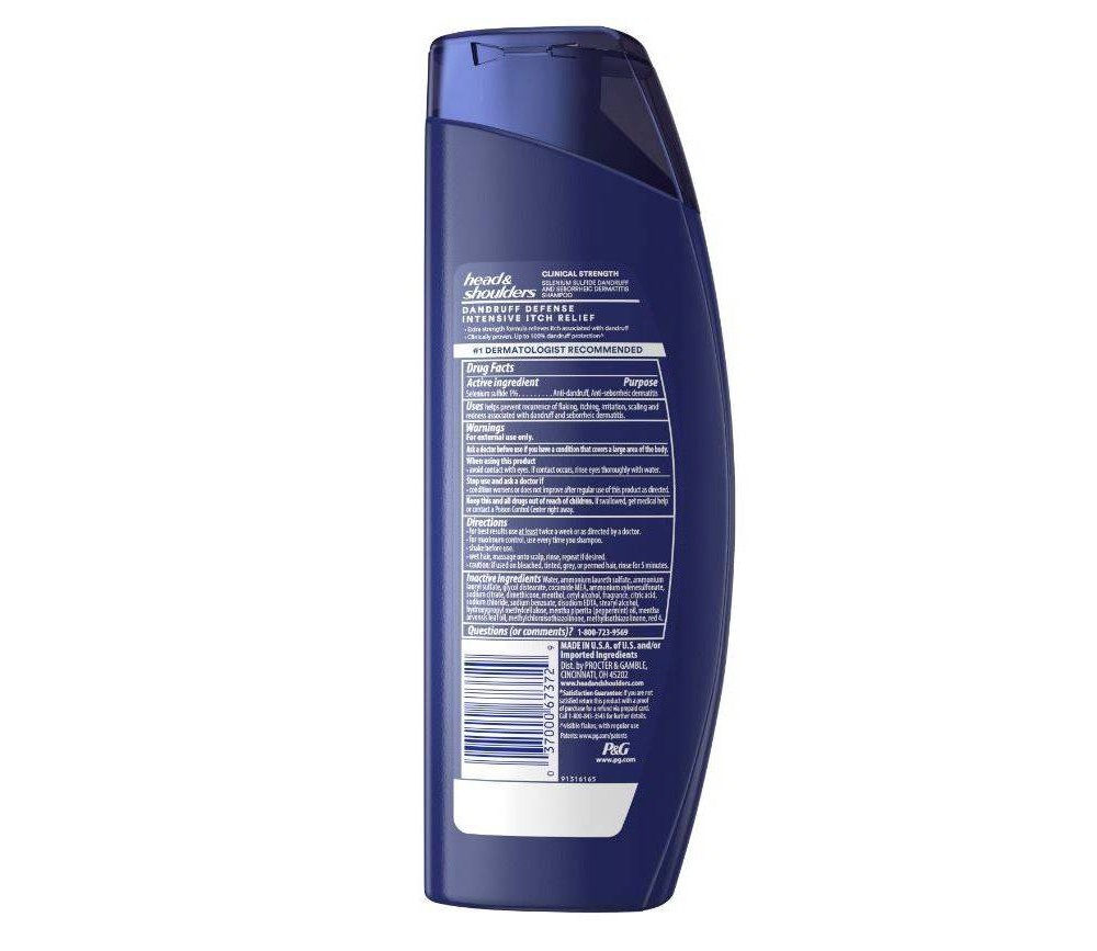 slide 2 of 2, Head & Shoulders Clinical Strength Dandruff Defense Intensive Itch Relief Shampoo, 13.5 oz