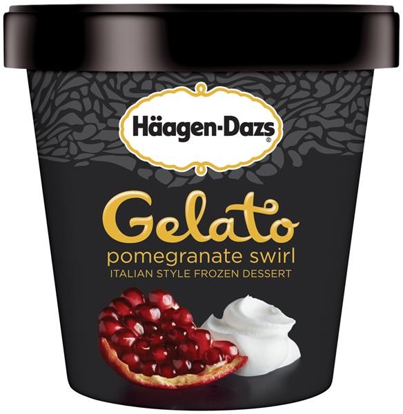 slide 1 of 1, Häagen-Dazs Pomegranate Swirl Gelato, 14 oz