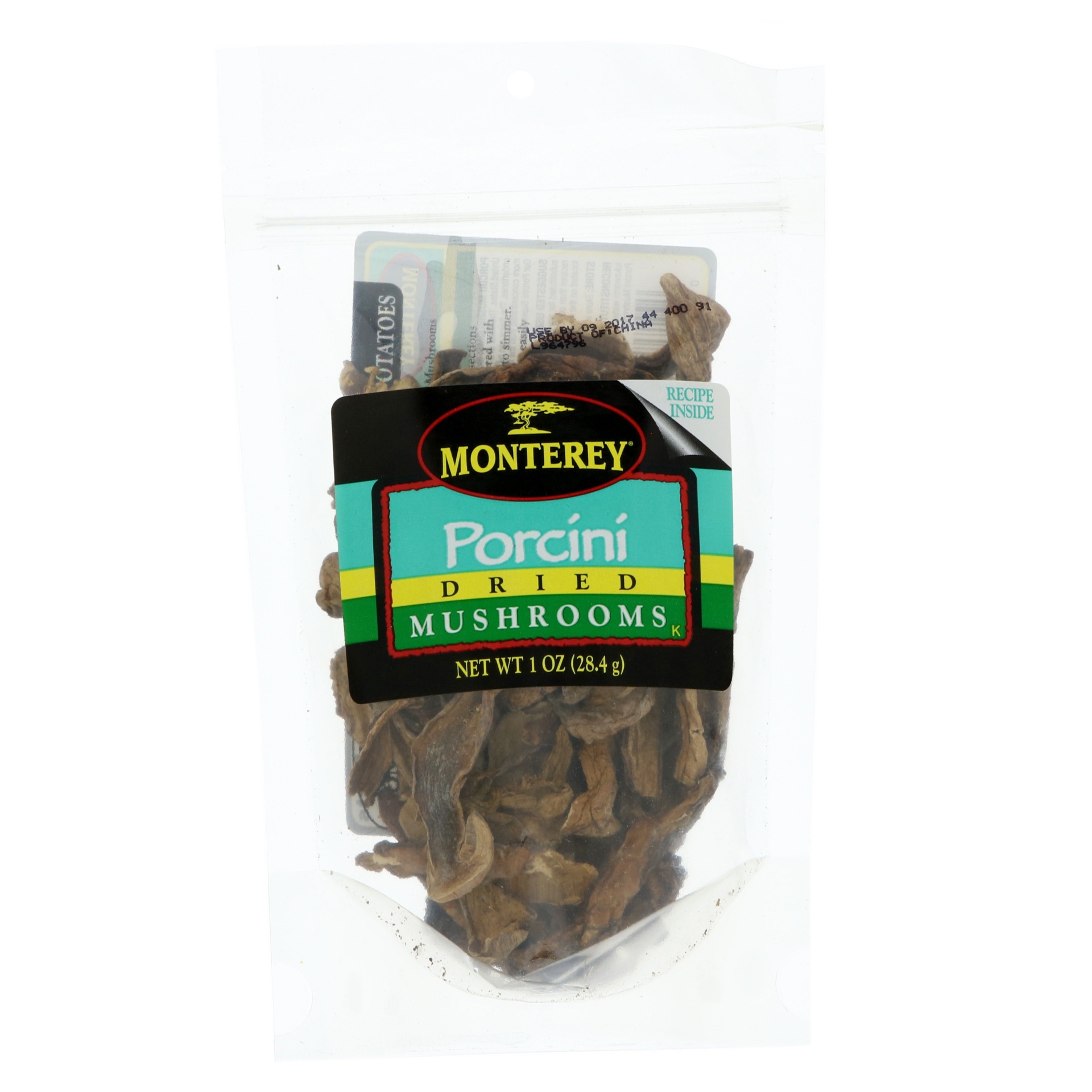 slide 1 of 1, Monterey Porcini Dried Mushrooms, 1 oz