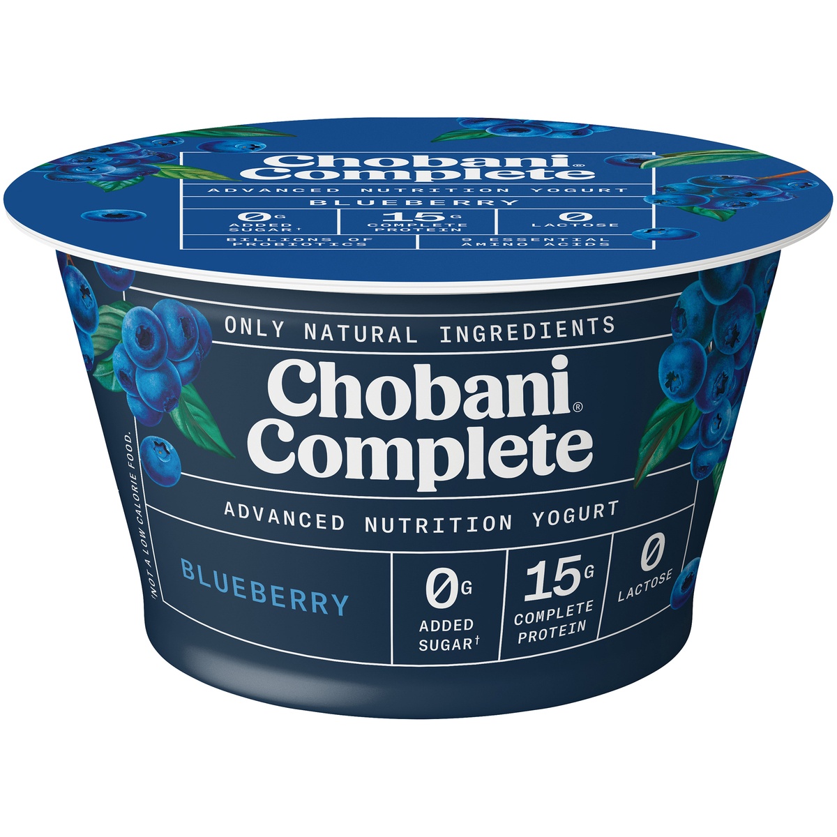 slide 1 of 1, Chobani Complete Blueberry Greek Yogurt, 5.3 oz