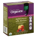 slide 1 of 1, HT Organics Apple Sauce with Berries, 4 ct