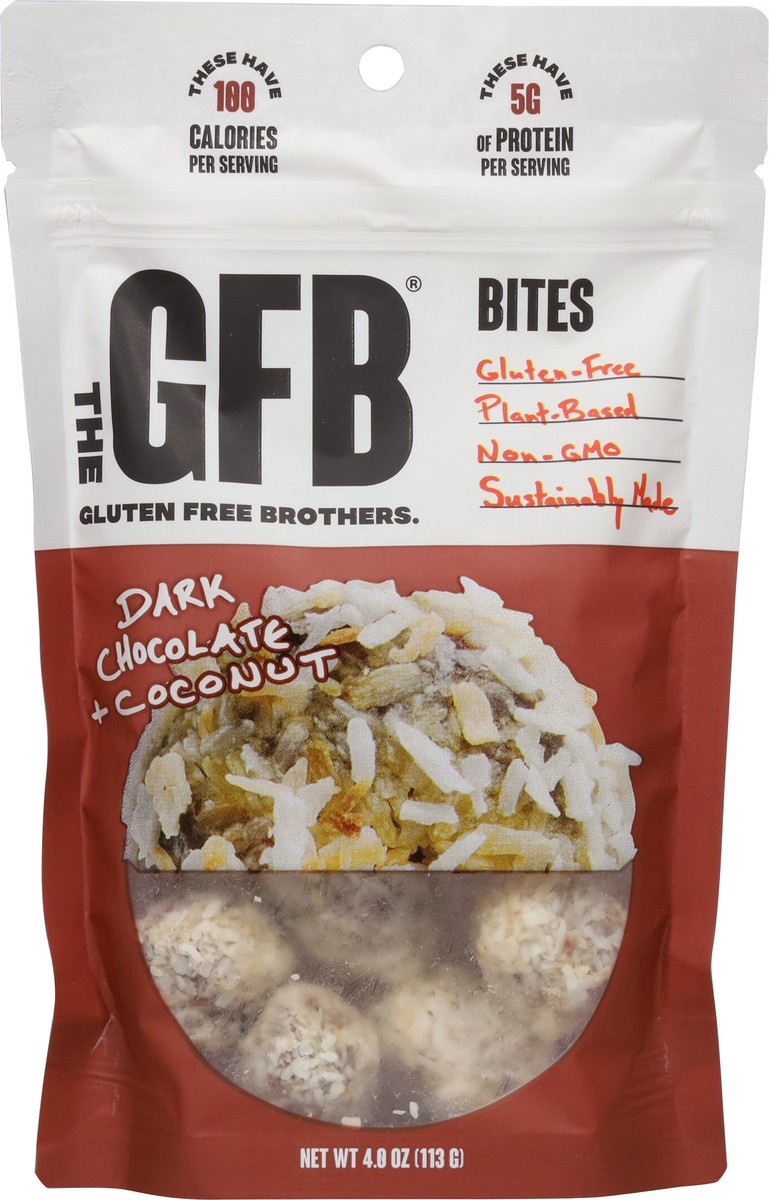 slide 7 of 9, The GFB Dark Chocolate + Coconut Bites 4.0 oz, 4 oz