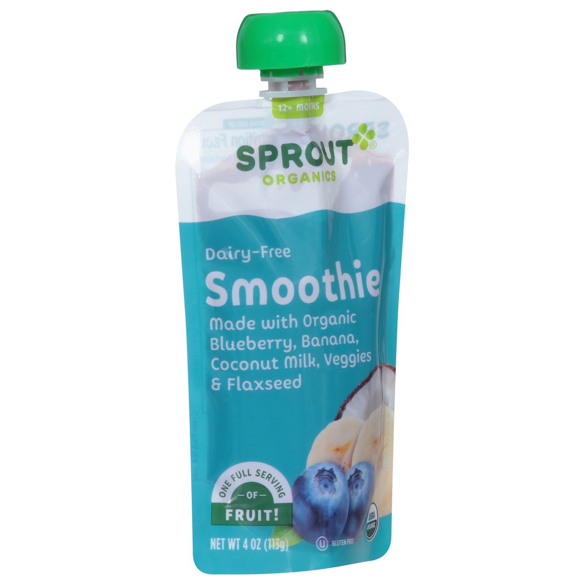 slide 9 of 9, Sprout Organics Dairy-Free 12+ Months Smoothie 4 oz, 4 oz