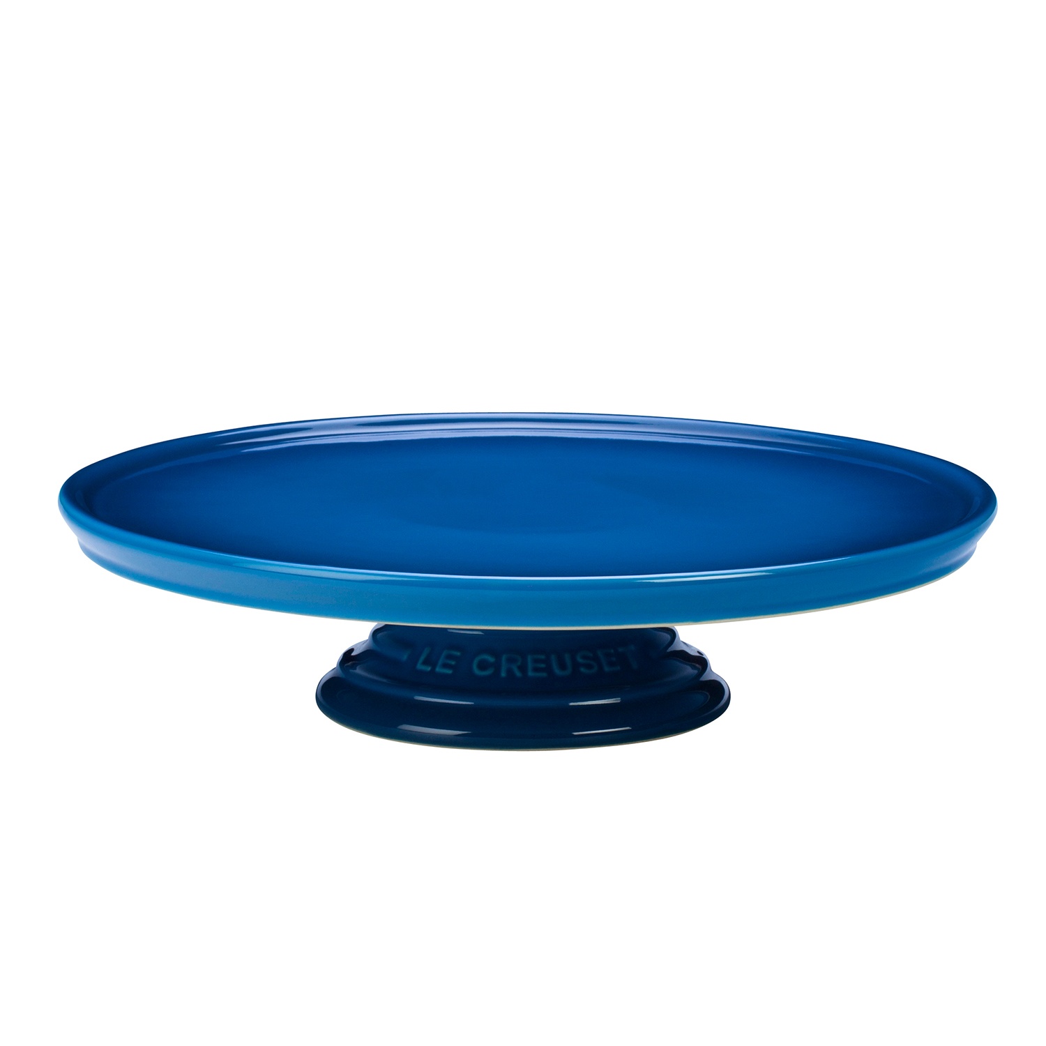 slide 1 of 1, Le Creuset Cake Stand, Provence, 12 in