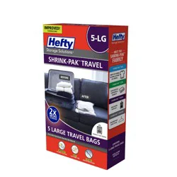 Hefty Shrink-Pak Travel Bags