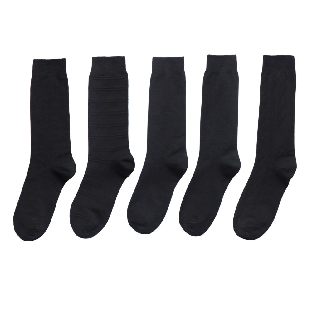 slide 2 of 2, Steve Madden Dress Socks, 5 ct