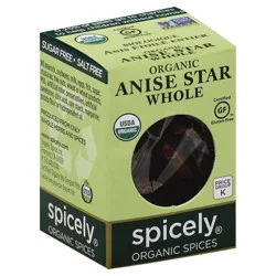 Spicely Organic Spices Organic Spices Anise Star 0.1 oz