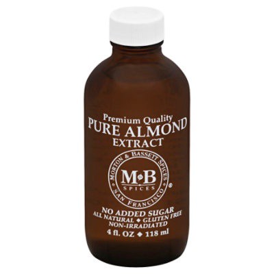 slide 1 of 2, Morton & Bassett Almond Extract 4 oz, 4 oz