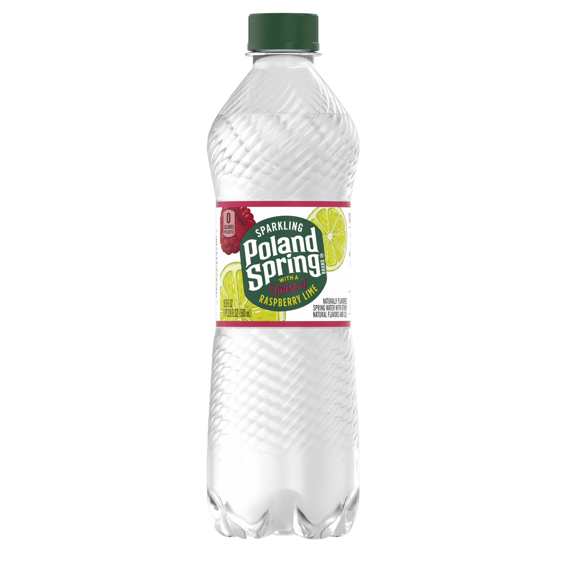 slide 1 of 9, Poland Spring Sparkling Water, Raspberry Lime- 16.9 fl oz, 16.9 fl oz