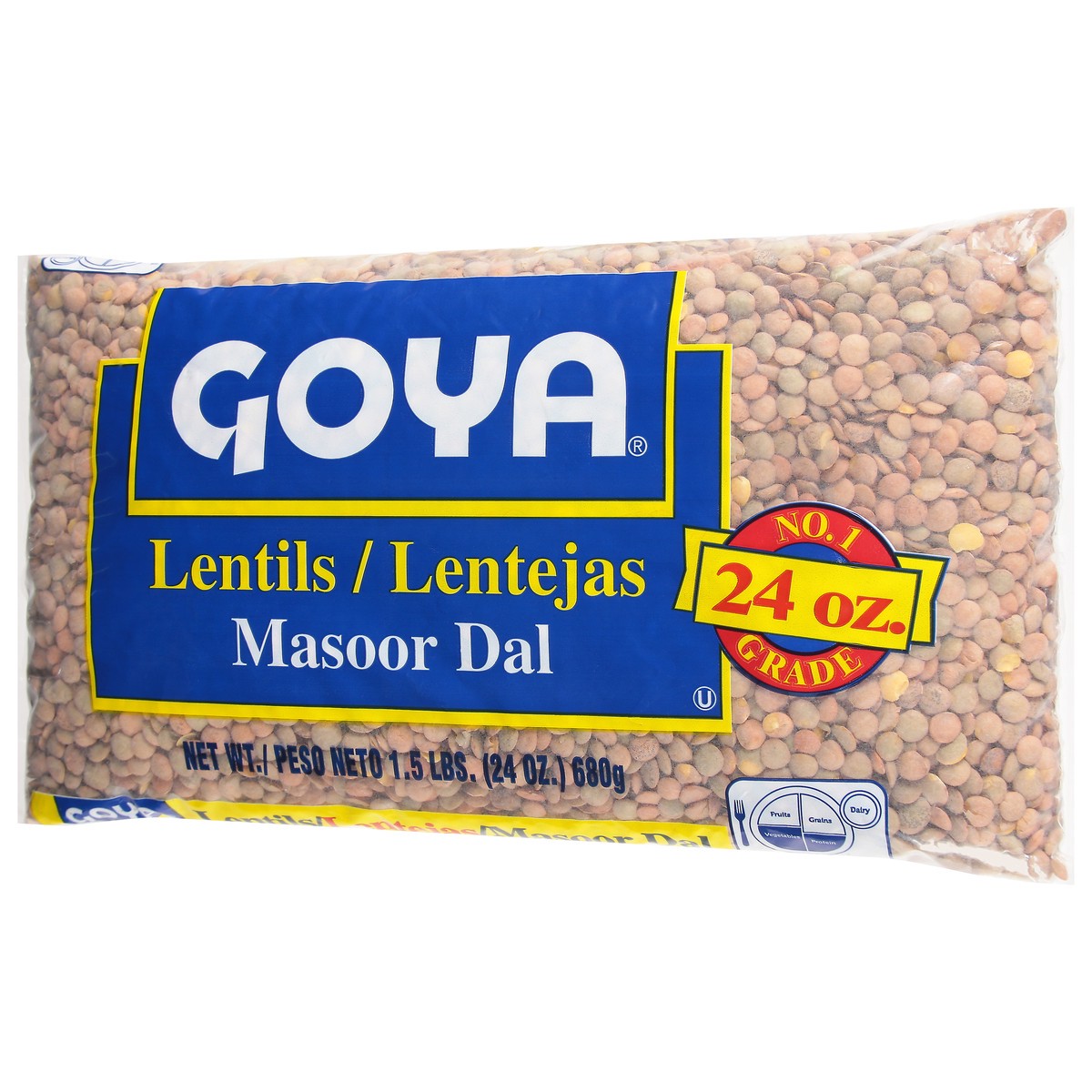 slide 5 of 9, Goya Masoor Dal Lentils 24 oz, 24 oz