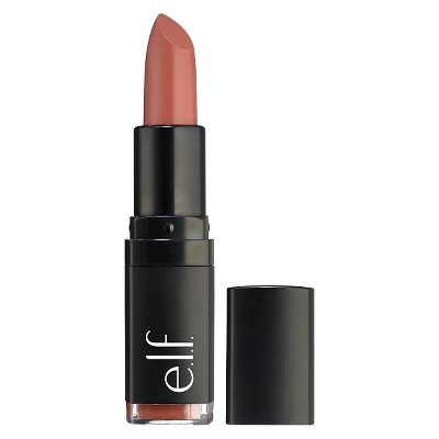 slide 1 of 3, e.l.f. Velvet Matte Lipstick Blushing Brown, 14 oz