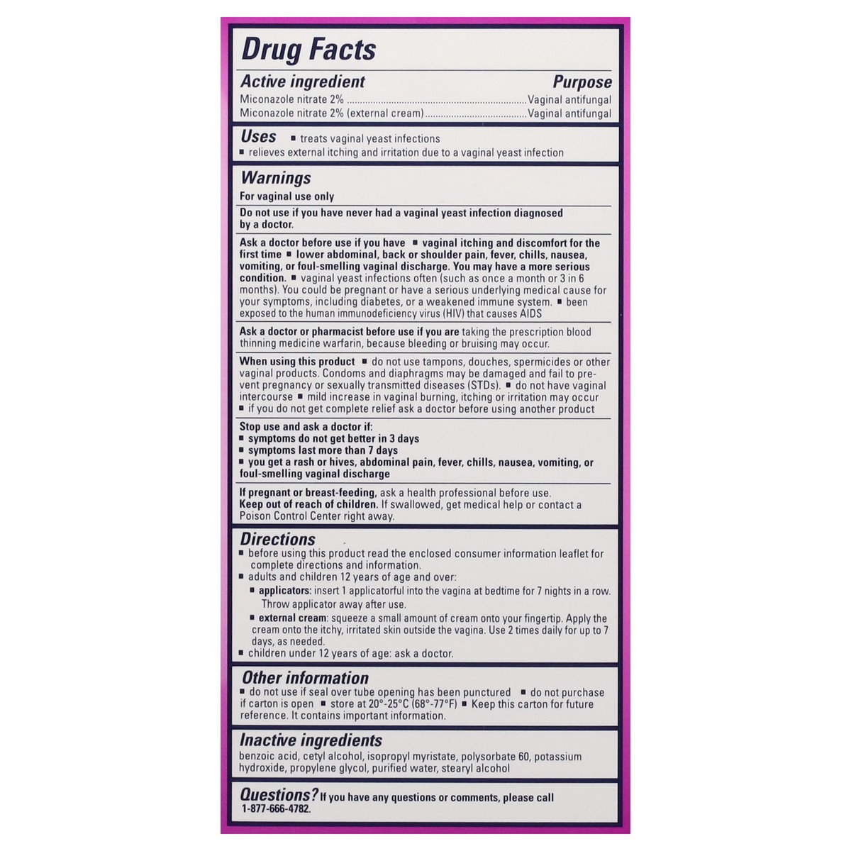 slide 15 of 16, Monistat 7 7-Day Treatment Cream Vaginal Antifungal Combination Pack 1 Kit, 1 ct