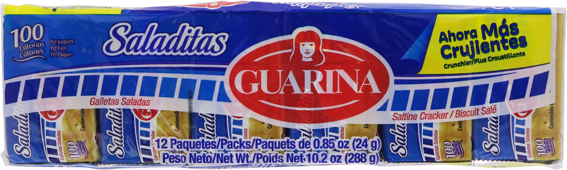 slide 1 of 1, Guarina Saladitas Saltine Cracker, 12 ct