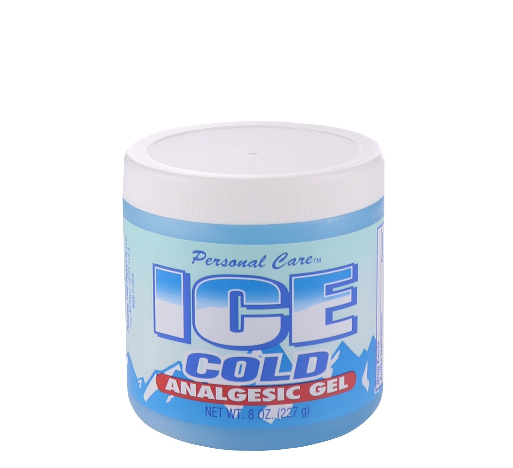 slide 1 of 1, Personal Care Ice Cold Analgesic Gel, 8 oz