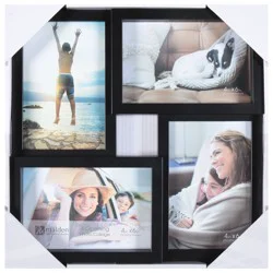 Malden 4-Opening Photo Frame - Black