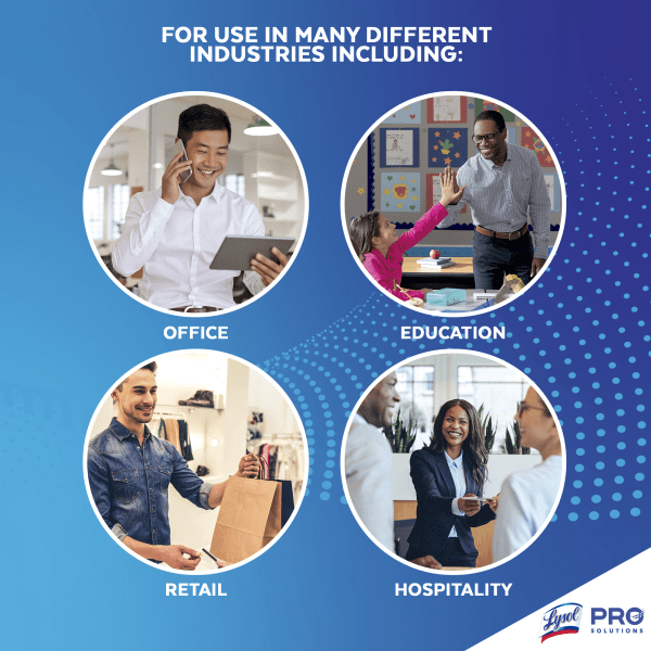 slide 10 of 10, Lysol® Disinfecting Wipes, Lemon Lime Blossom Scent, 80 Wipes Per Canister, Carton Of 6 Canisters, 2 ct