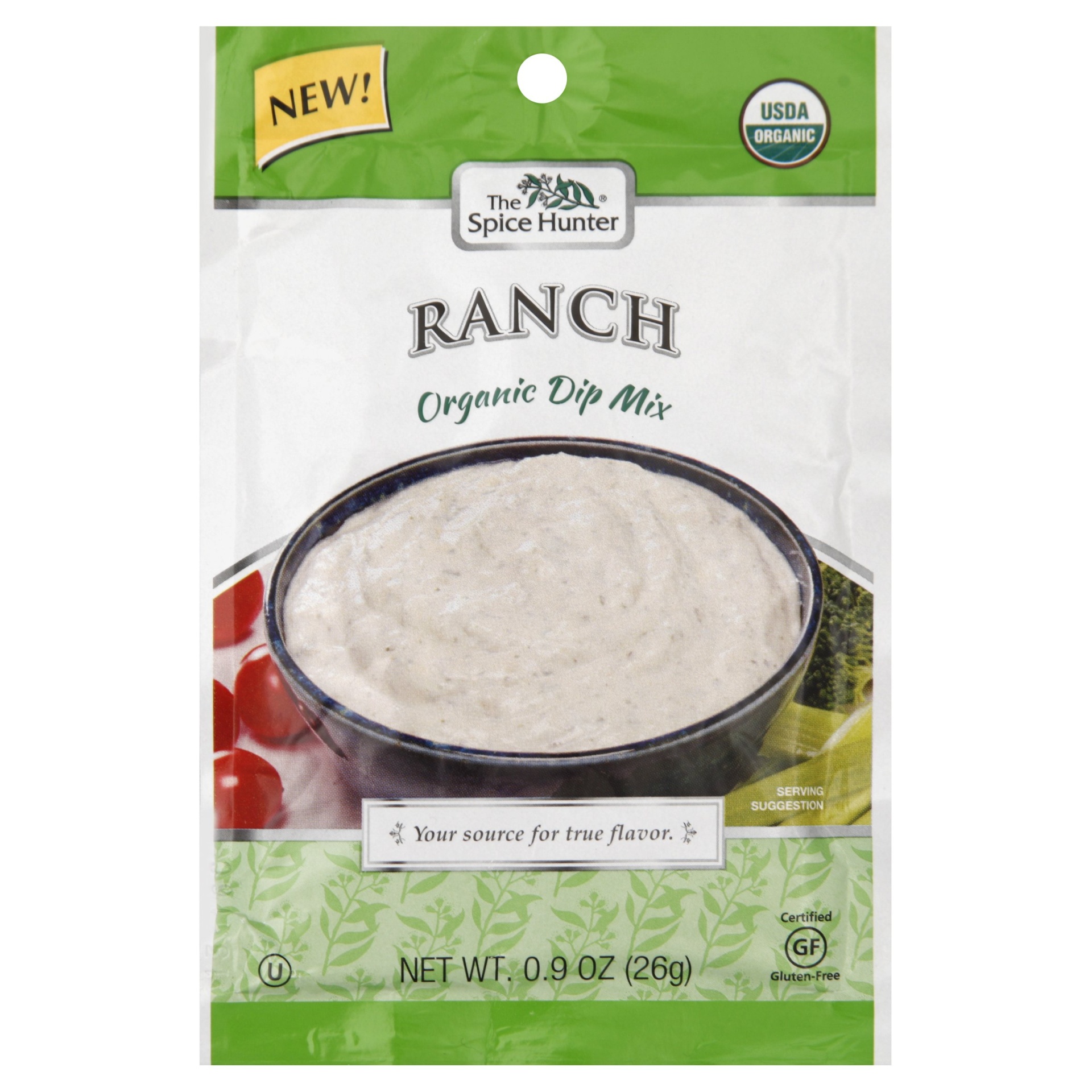 slide 1 of 1, The Spice Hunter Organic Dip Mix Ranch, 0.9 oz