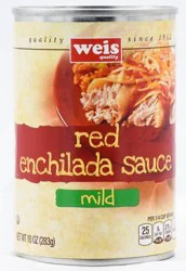Weis Quality Mild Red Enchilada Sauce - 10 oz